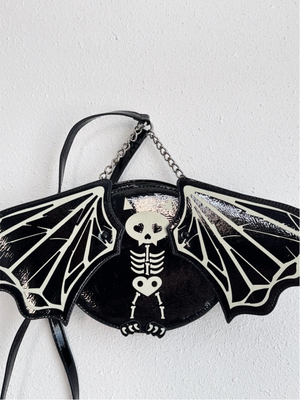 Betsey Johnson Bat Wing Crossbody Bag